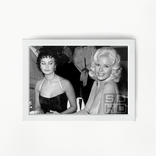 Sophia Loren and Jayne Mansfield