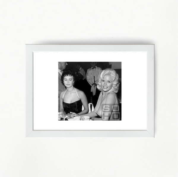 Sophia Loren and Jayne Mansfield