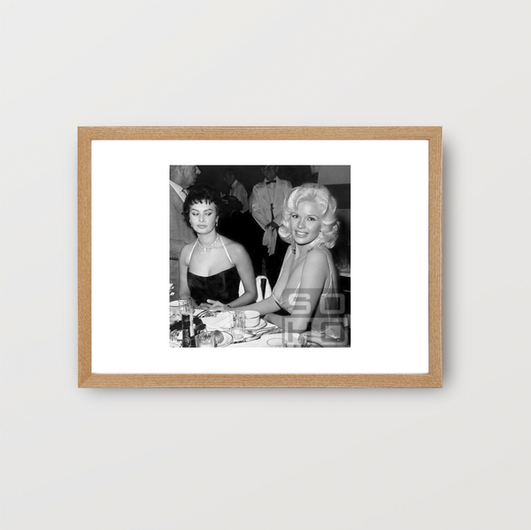 Sophia Loren and Jayne Mansfield