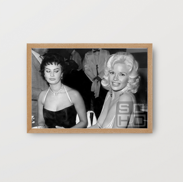 Sophia Loren and Jayne Mansfield